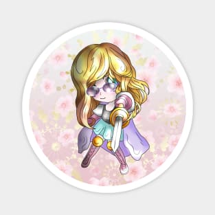 paladin elf chibi Magnet